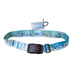 Coteci Customs Lock Buckle Luggage Strap Tag Set - World Architecture