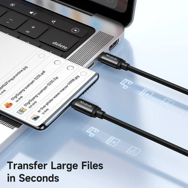 Mcdodo 240W Type-C to Type-C Cable 2m Black