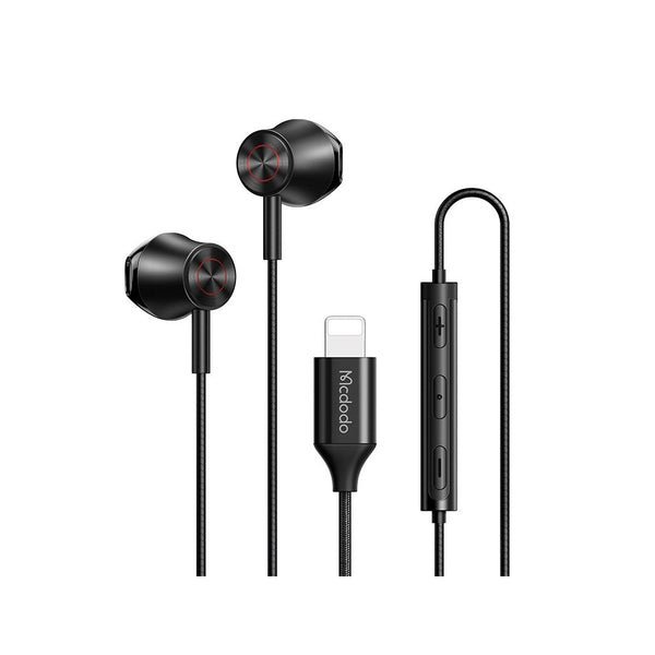 2025/12/1000351422.jpg Mcdodo Lightning Digital Earphone Black