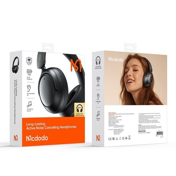 Mcdodo ANC Wireless Headphones HP-1400 Black