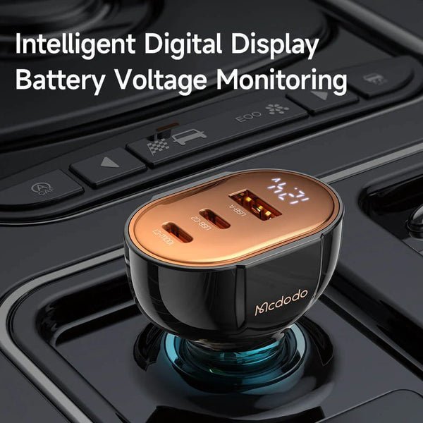 Mcdodo 100W 3-Port PD Car Charger