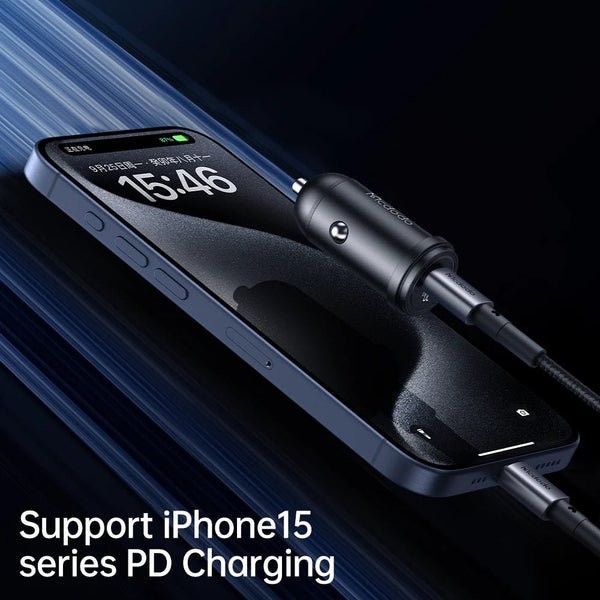 Mcdodo PD30W Fast Car Charger Kit Black