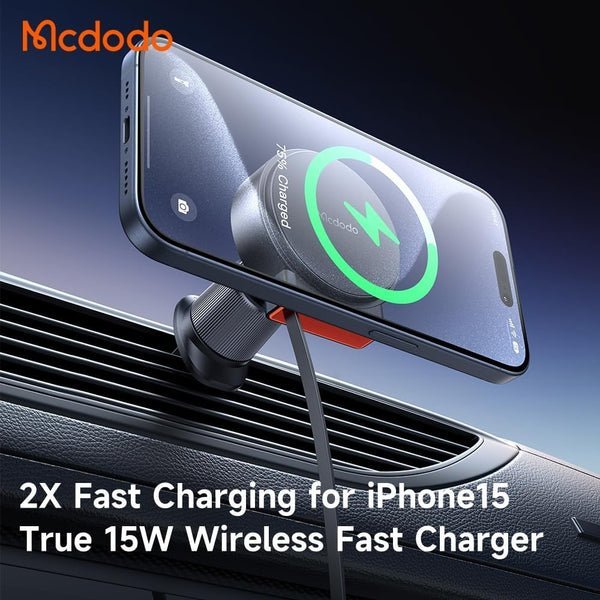 Mcdodo 15W Retractable Car Charger Black
