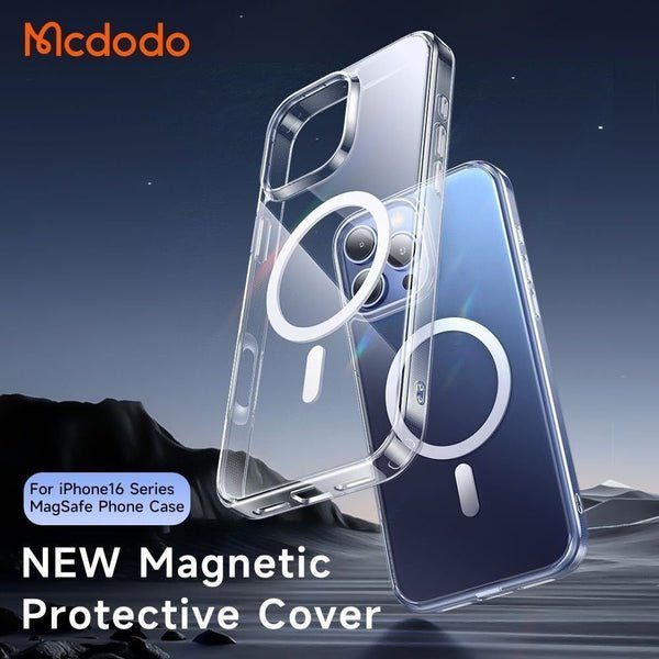 2025/12/1000353403.jpg Mcdodo MagSafe Case for iPhone 16 Pro Transparent