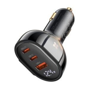 2025/12/1000353493.jpg Mcdodo PD 128W Car Charger 2C1U 3-Port Black