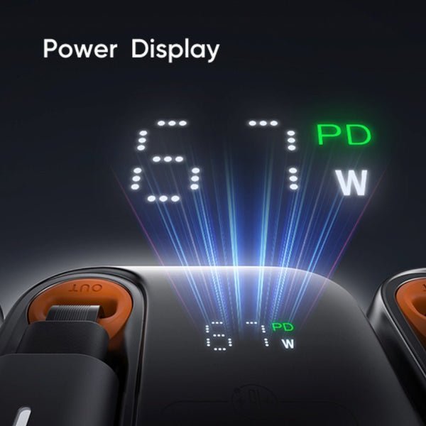 Mcdodo 67W GaN Charger with Built-in Retractable Cable