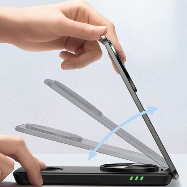 Mcdodo 3 in 1 Foldable Magnetic Wireless Charger CH-115 Black