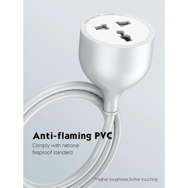 Ldnio AC Outlet Extension Power Socket SC1017 White