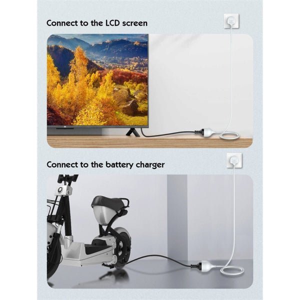 Ldnio AC Outlet Extension Power Socket SC1017 White