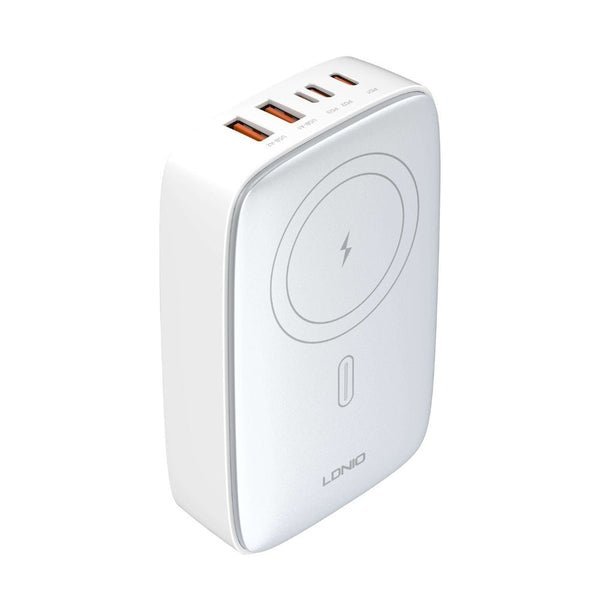 2025/12/1000354302.jpg Ldnio 140W Multiport Desktop Wireless Charger Q4010 White