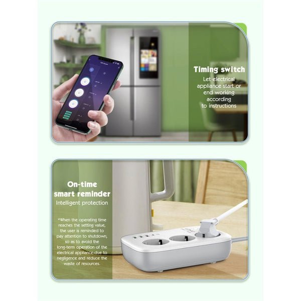 2025/12/1000354316.jpg Ldnio Wifi Smart Power Strip SEW3452 White