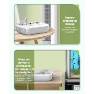 2025/12/1000354317.jpg Ldnio Wifi Smart Power Strip SEW3452 White