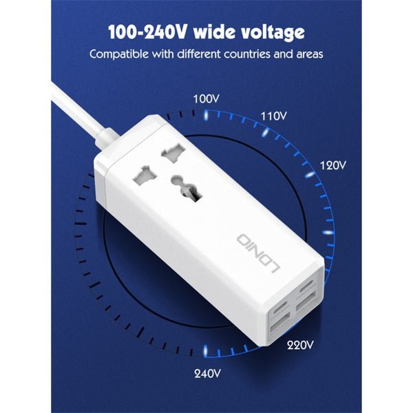 Ldnio 65W Multifunction Universal Power Adapter SC1418 White