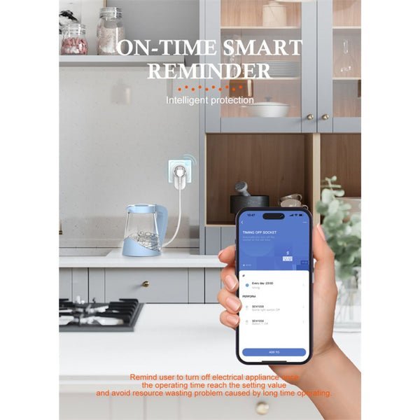 Ldnio WiFi Smart Power Socket SEW1058 White