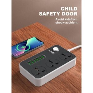 Ldnio 3 AC Outlets EU Power Strip SC3604 2500W