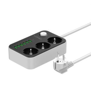 2025/12/1000354372.jpg Ldnio 3 AC Outlets EU Power Strip SE3631 2500W