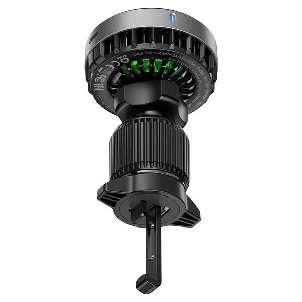 AceFast AirCharge Qi2 Magnetic Charger Car Holder D40 Black