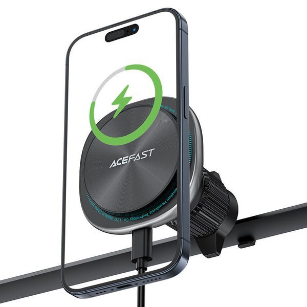 2025/12/1000357512.jpg AceFast Fast Wireless Charger Magnetic Car Holder D41 Black