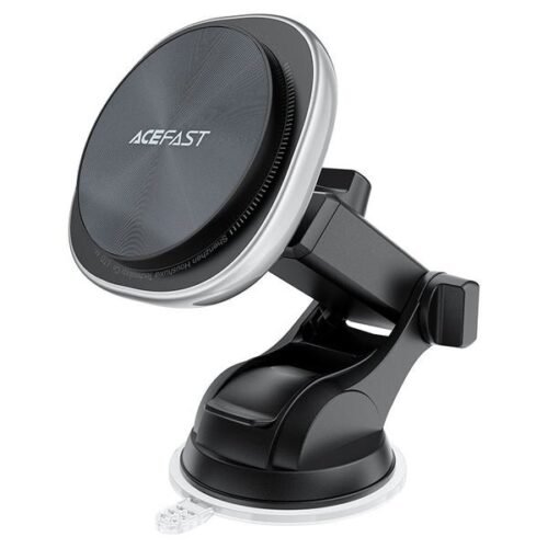 AceFast AirCharge Magnetic Wireless Charger Car Holder D42 Black