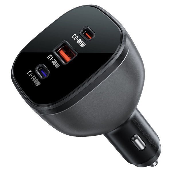 AceFast PWRup 165W Fast Car Charger B14 Black