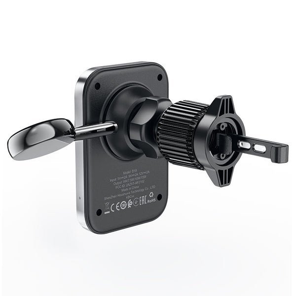 AceFast AirCharge Fast Wireless Charger Car Mount Holder D18 Black