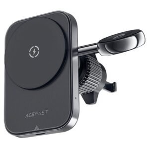 AceFast AirCharge Fast Wireless Charger Car Mount Holder D18 Black