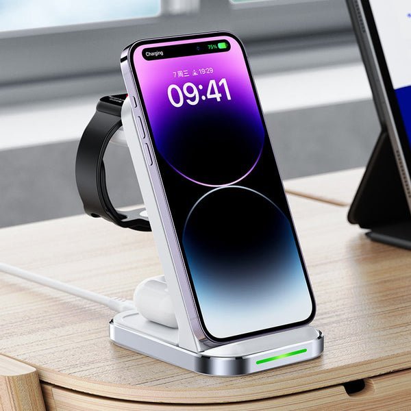AceFast AirCharge 3 in 1 Wireless Charger Desktop Holder E15