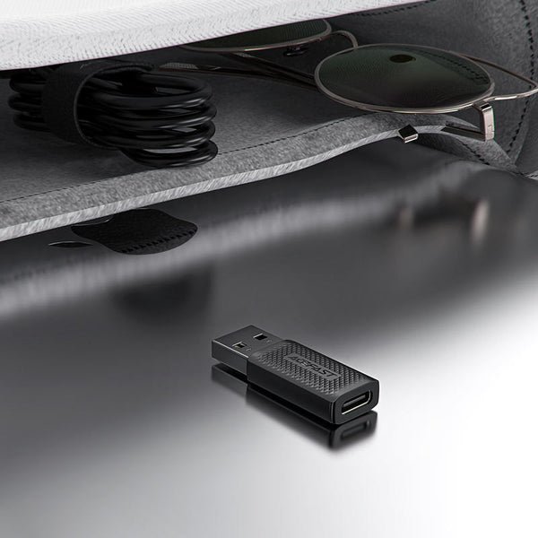 AceFast USB-C to USB-A Adapter J2 Black
