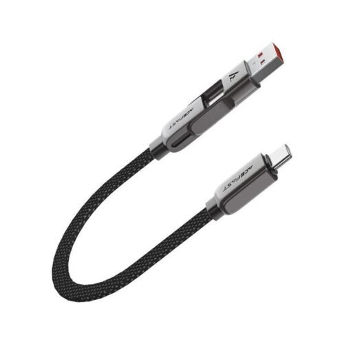 AceFast AceWire Pro Multi-Functional 60W Cable C13-05 Black