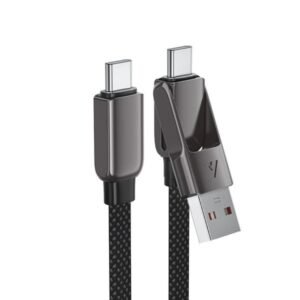 AceFast AceWire Pro Multi-Functional 60W Cable C13-05 Black