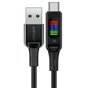 AceFast USB-A to USB-C 60W Indicator Cable C7-04