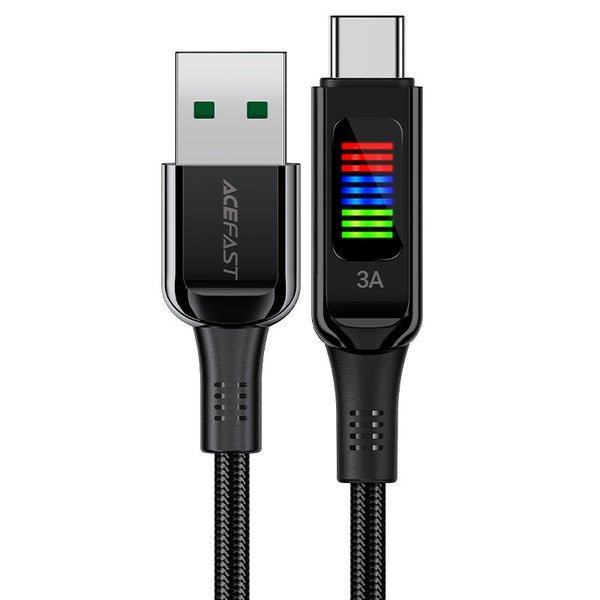 AceFast USB-A to USB-C 60W Indicator Cable C7-04