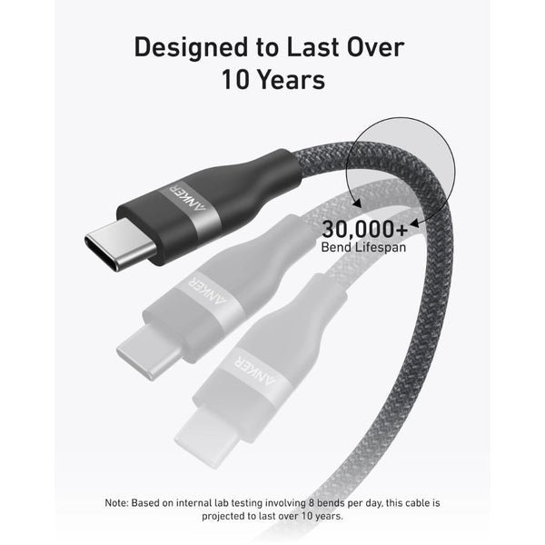 Anker Braided USB-C Cable 240W Black