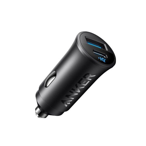 Anker 30W Ultra Compact Dual Port Car Charger Black