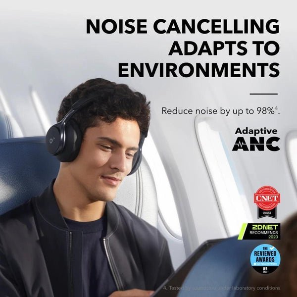 Soundcore Space One Headphones by Anker Black