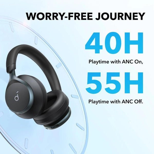 Soundcore Space One Headphones by Anker Black