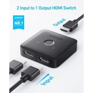 2025/12/1000357826.jpg Anker HDMI Switch (2 in 1 Out, 4K HDMI) Black