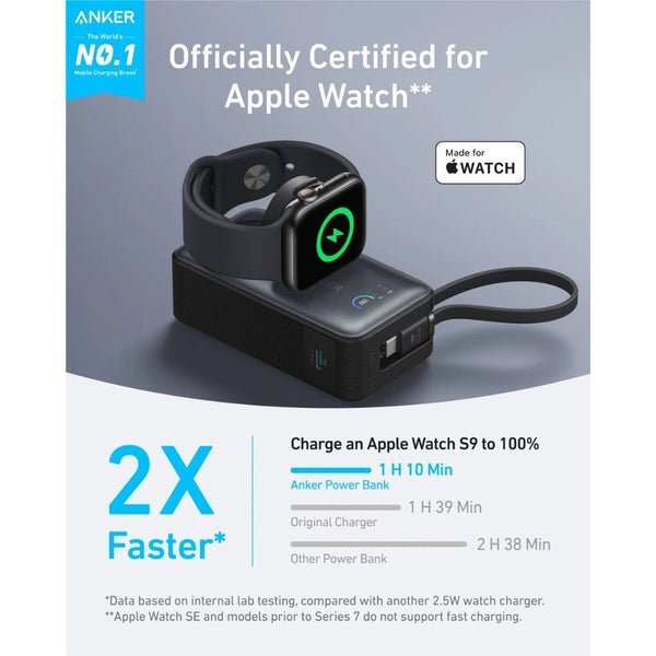 2025/12/1000357831.jpg Anker MagGo Power Bank 10K 35W For Apple Watch Black