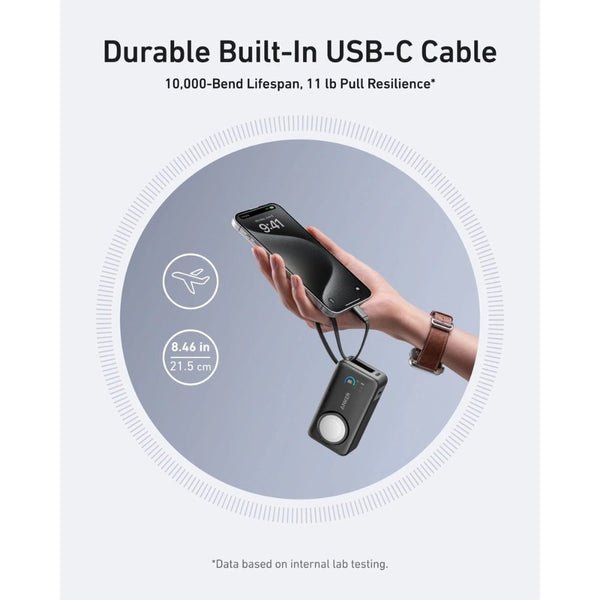 2025/12/1000357835.jpg Anker MagGo Power Bank 10K 35W For Apple Watch Black