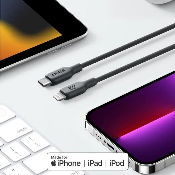 2025/12/1000357853.jpg Anker 542 USB-C to Lightning Cable 30W Black