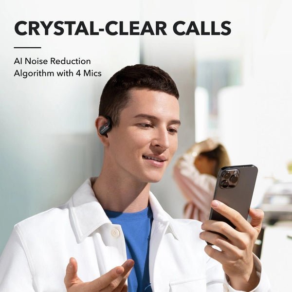 Soundcore V30i Open-Ear Earbuds Black