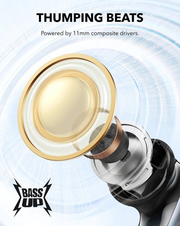 Soundcore P40i Noise Cancelling Earbuds by Anker Black