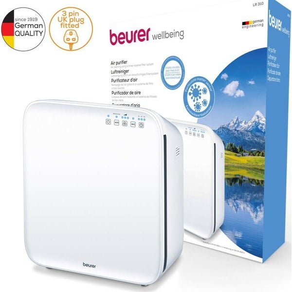 Beurer Air Purifier Triple-layer Filtration System White