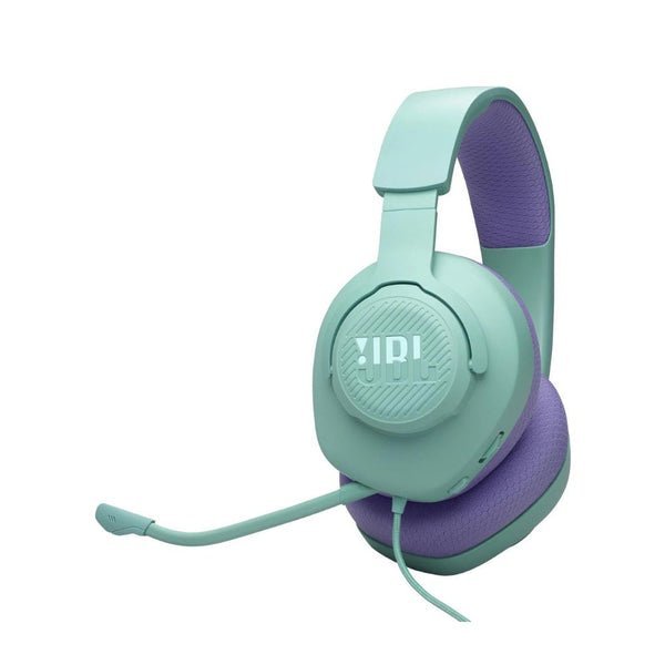 JBL Quantum 100 M2 Wired Over-Ear Gaming Headphones Cyan