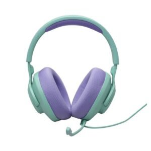 JBL Quantum 100 M2 Wired Over-Ear Gaming Headphones Cyan