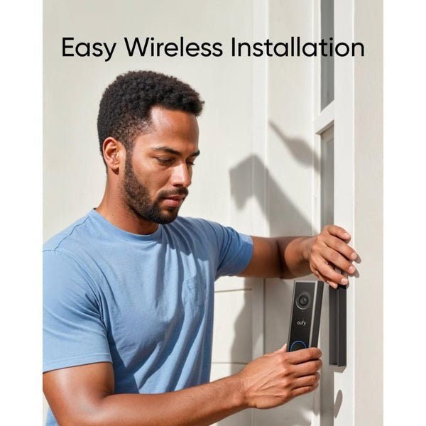 eufy C30 Video Doorbell 2K FHD Black