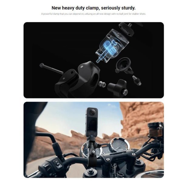 Insta360 Motorcycle Bundle Black