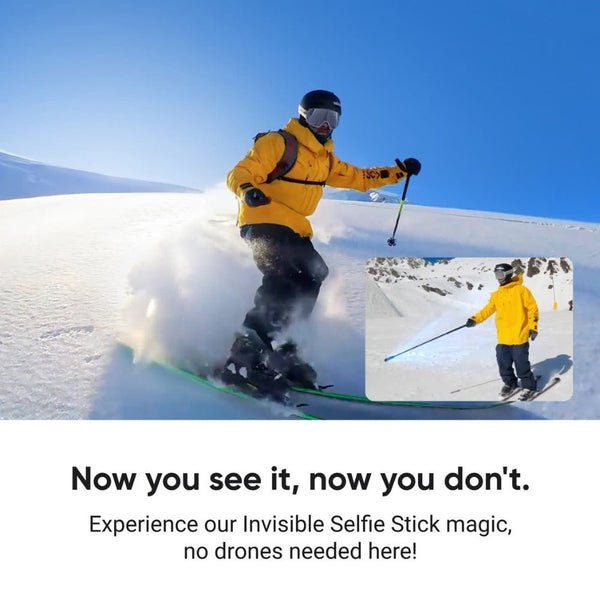 Insta360 Invisible Selfie Stick 114cm Black