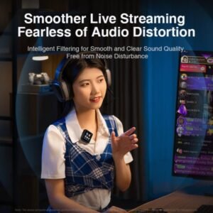 Rtako MiCAce K9 95db Strong Noise Reduction Clip Microphone