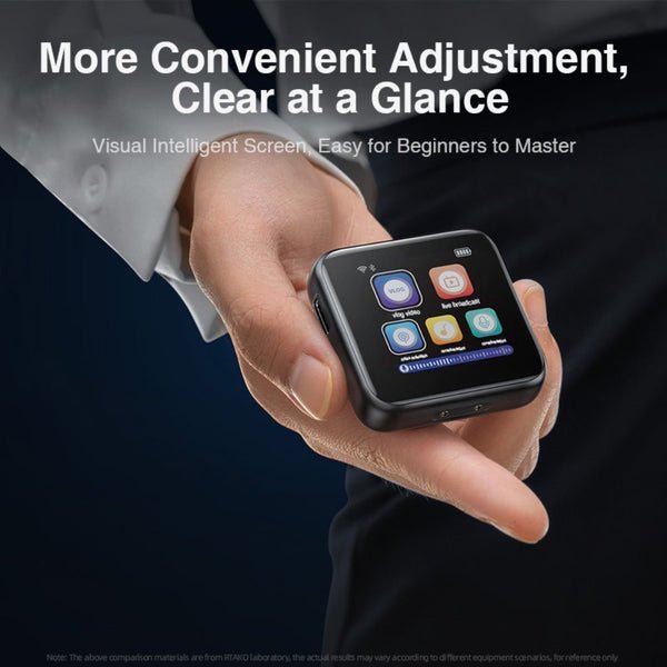 Rtako MiCAce K9 95db Strong Noise Reduction Clip Microphone